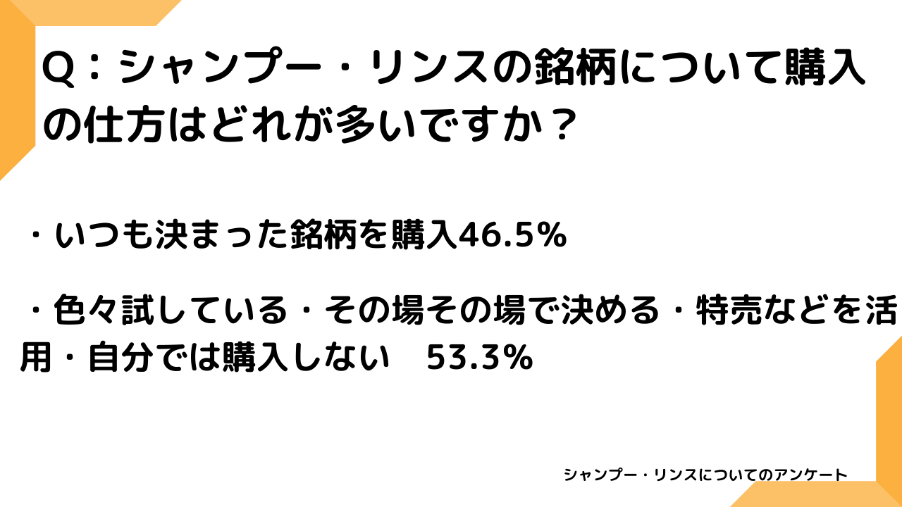 髪の毛アンケート2